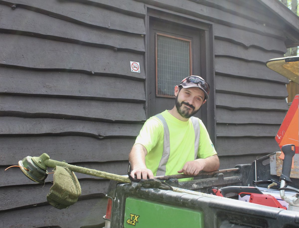 Welcome back to #StaffSunday!

This is Josh’s 7th year in maintenance, working in all corners of the park. More than all other roles, Josh loves maintaining the park’s backcountry sites on Joeperry Lake, where he can routinely see the park’s wildlife, such as snapping turtles!