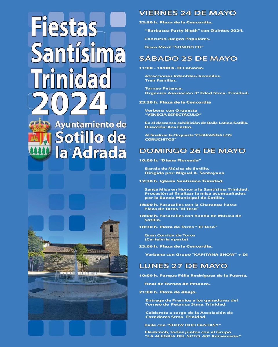 🎶🎶 FIESTAS de la SANTÍSIMA TRINIDAD 🎶🎶