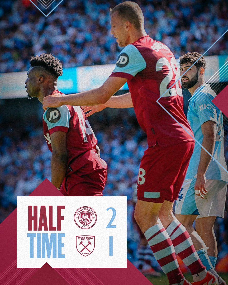 Mo's stunning bicycle kick halves our deficit at the end of the first half.