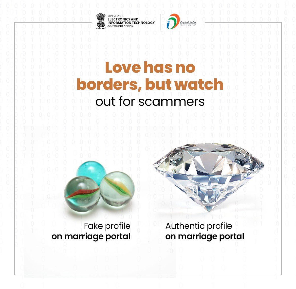 On dating & marriage apps, verify photos, look for inconsistencies in information, and avoid overly generic or scripted messages. Protect your feelings and your money. Stay sharp and safe. 🛡️🔐#DataSecurity #CyberSafetyTips #DigitalIndia