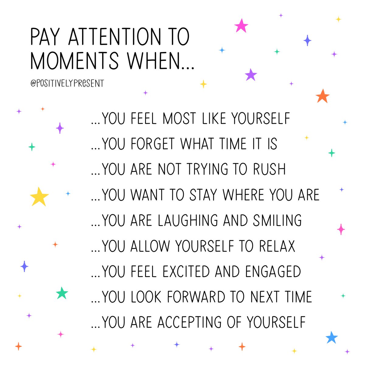 Pay attention! 🌟