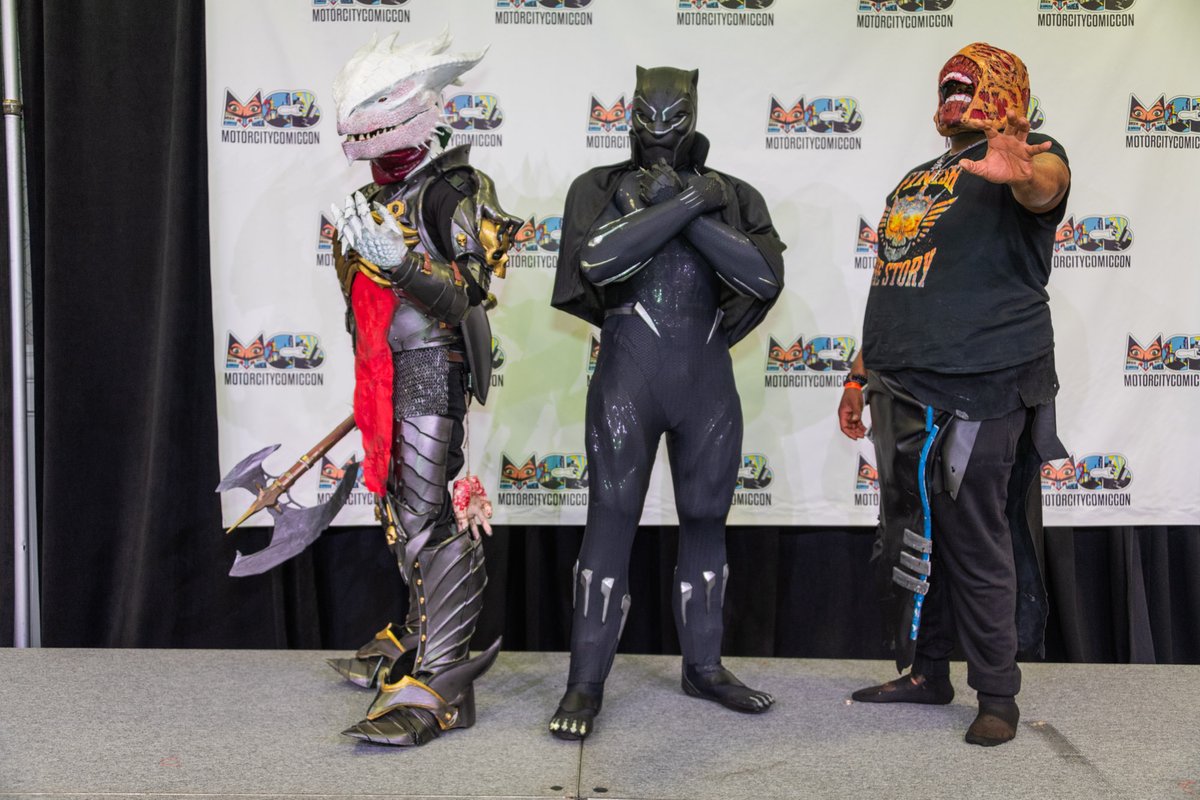 🔥What #Cosplay photos did you get at #MotorCityComicCon 2024 this year? The show is open until 5 pm today. 🎫Tickets are still available at motorcitycomiccon.com