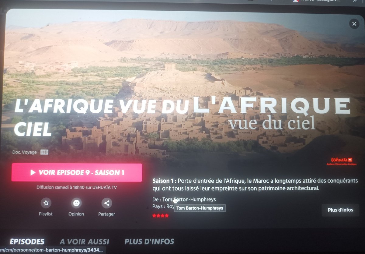 TitiNdema's tweet image. #TT237
Le documentaire " Afrique vu du Ciel" avec le Cameroun est disponible sur l'application #MyCanal Épisode 9 sur la chaîne Ushuaia TV.
Ce qui vous permettra de voir et revoir en famille notre beau pays 🇨🇲 et sans modération 😁
#ProdExe
#FoN