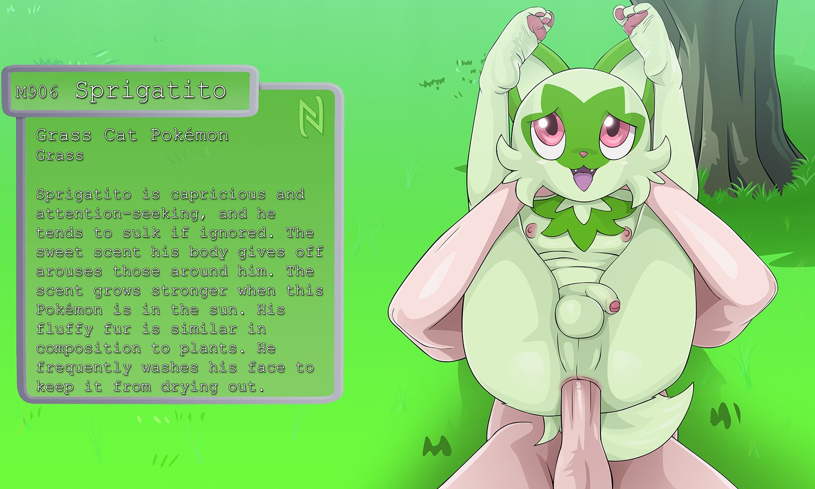 Near on X: Sprigatitos Near Pokédex entry. Rule34 NSFW Hentai  t.co4LIosSqVfg  X