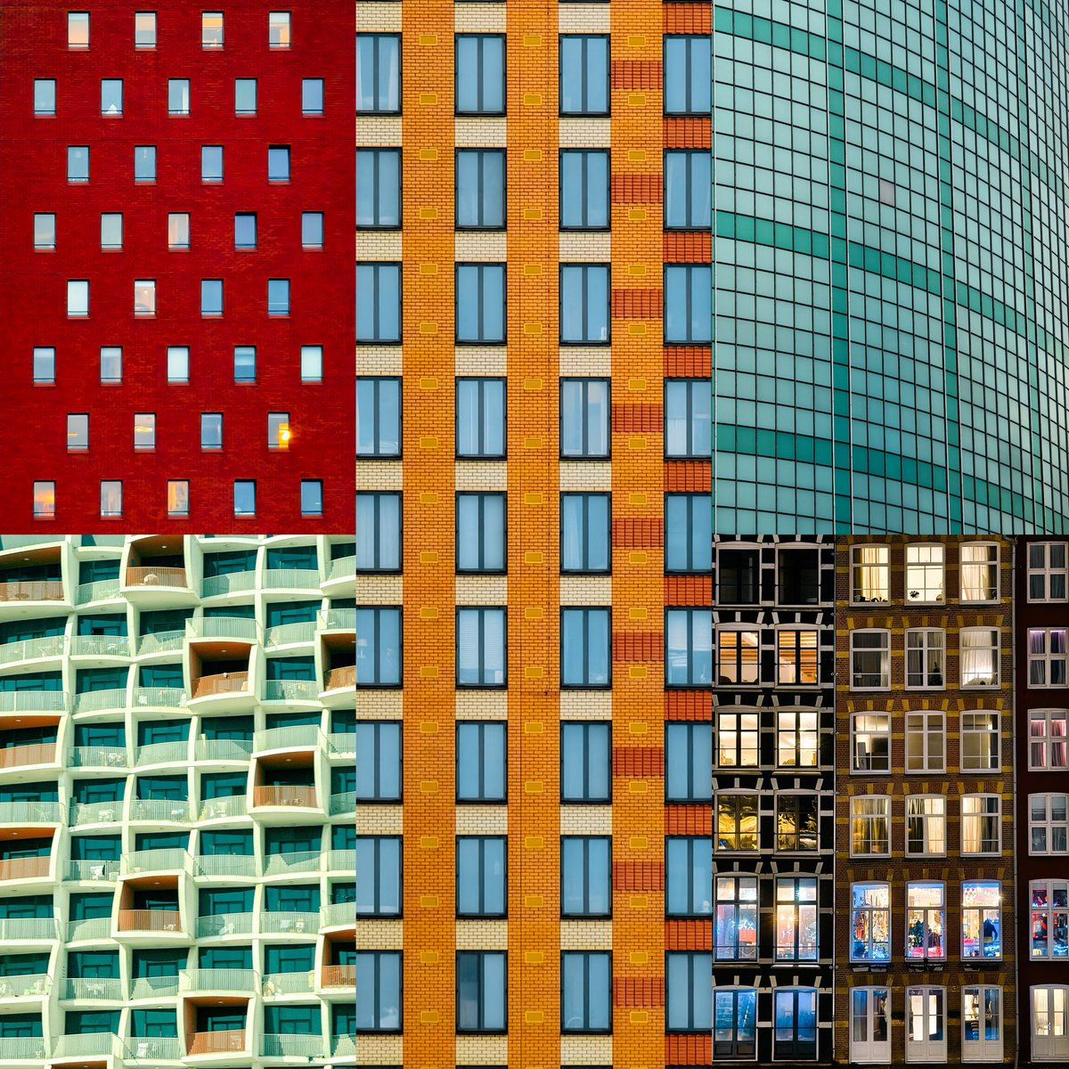Portraits of buildings that I shot