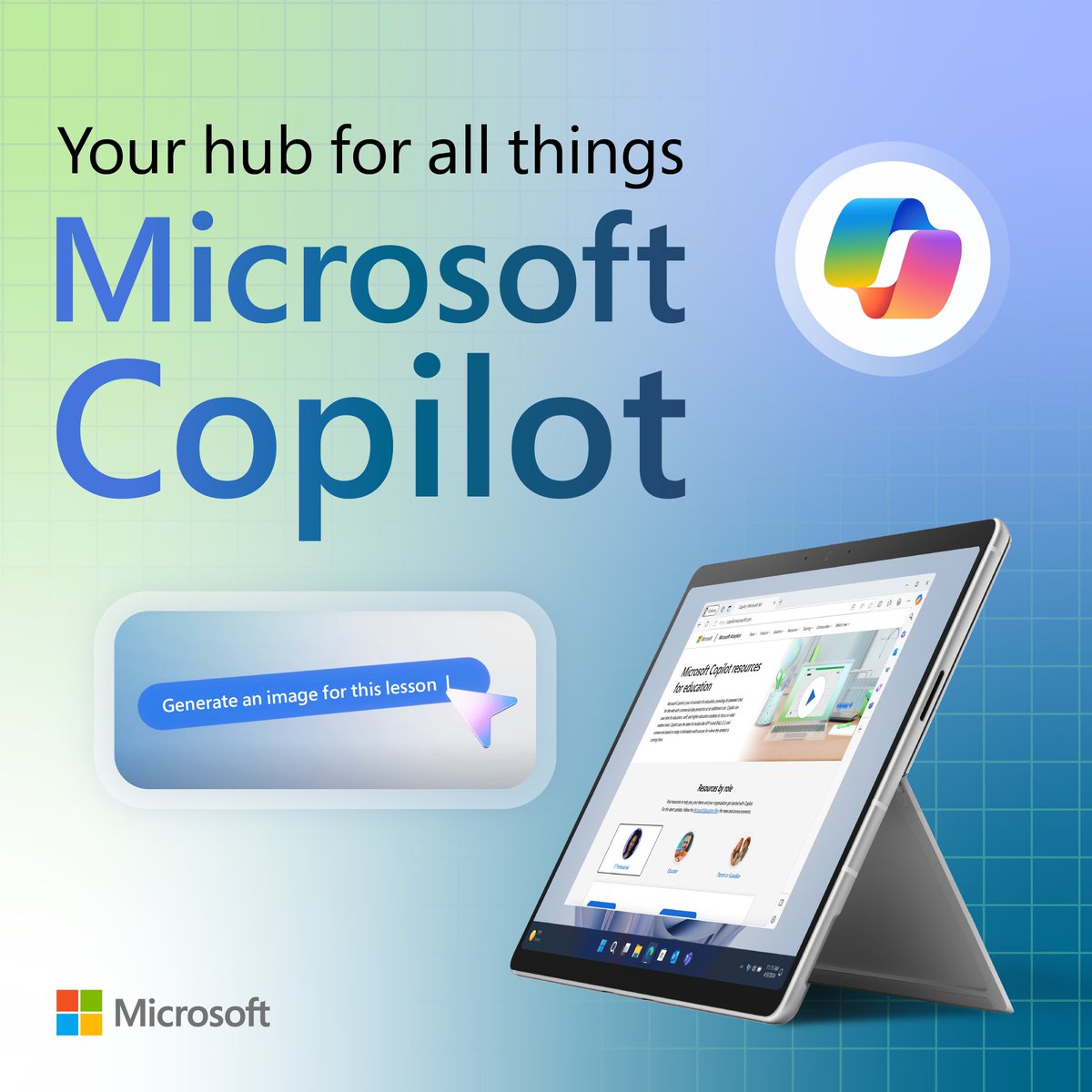 Ready to explore Microsoft Copilot but don’t know where to start? 🤔 From in-depth video tutorials to quick guides, explore resources all in one place: msft.it/6013YkxmP #MicrosoftEDU #AI