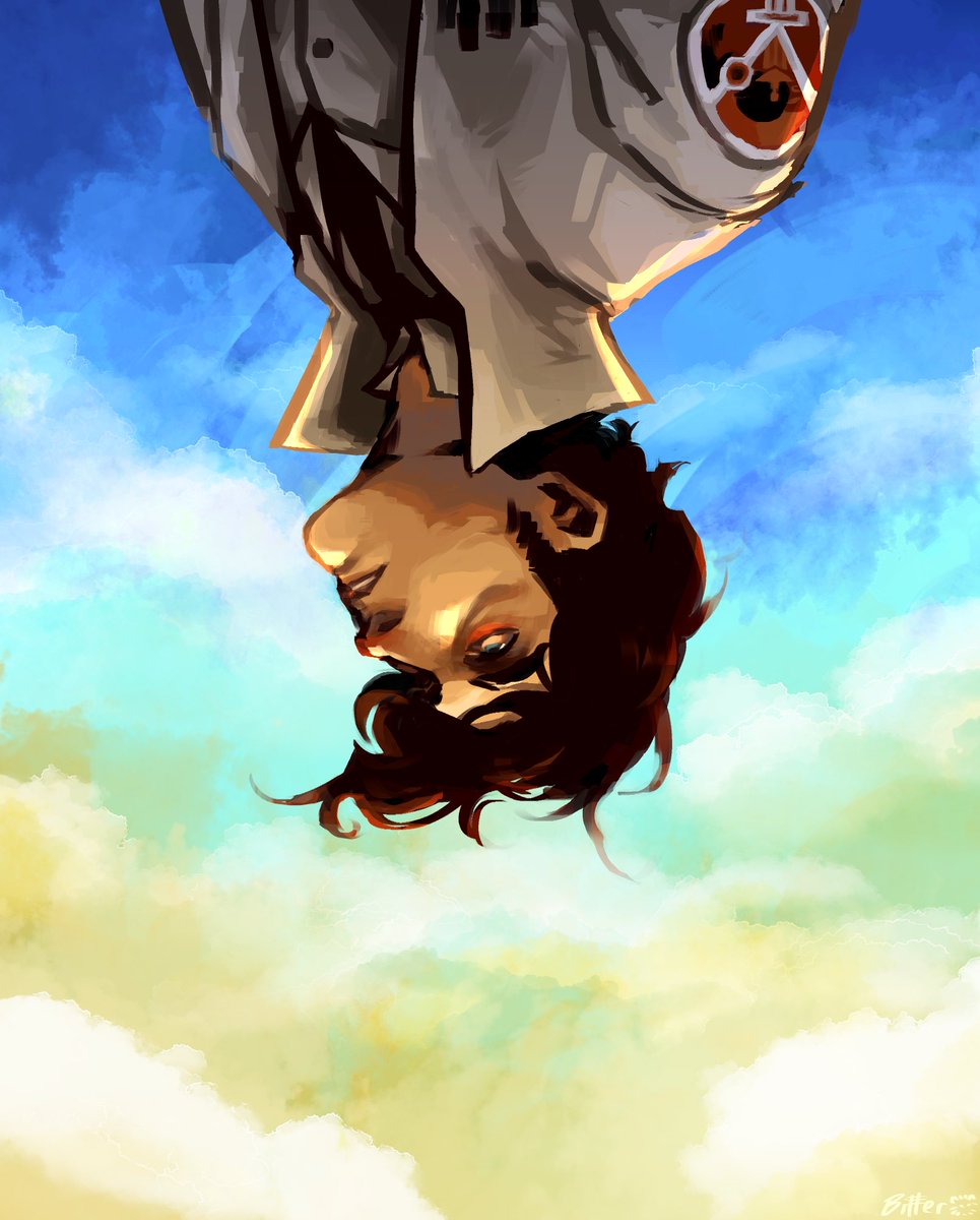 bitter_rayjay's tweet image. &quot;It was like.... staring at the sky&quot;  
#transistor