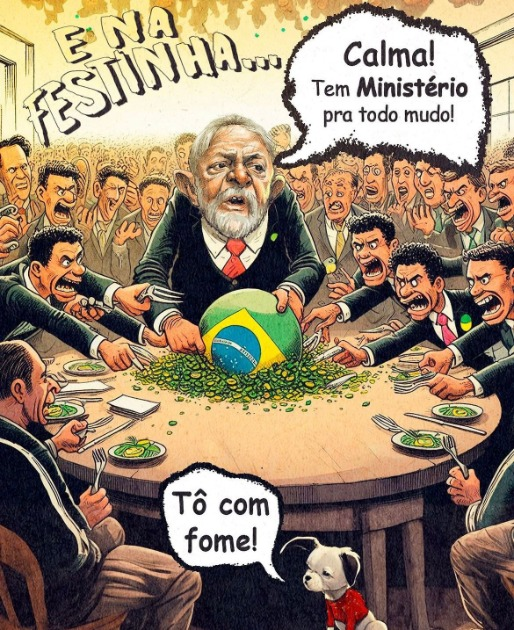 pharaujo's tweet photo. A verdade é justamente o inverso, o Estado brasileiro e o discurso populista do PT está sob escrutínio, mais do que isto, a oligarquia brasileira precisa salvar-se das mãos desacorrentadas do povo brasileiro. Como ousam sentirem-se livres do controle estatal e dos grupos de interesses que sempre cuidaram do povo?

O brasileiro, cada vez mais, está sentindo o ar da liberdade batendo em seu rosto, está gostando disto e assustando o Estado, que desesperado, tenta de todas as formas convencer a população do quanto é necessário, nem que para isso seja com uma chibata na mão e repressão. É preciso silenciar, reprimir e oferecer salvação, pois o povo não sabe o que quer, porque não ouve o que precisa saber, e meus caros… o povo está ouvindo e vendo o que precisa saber.