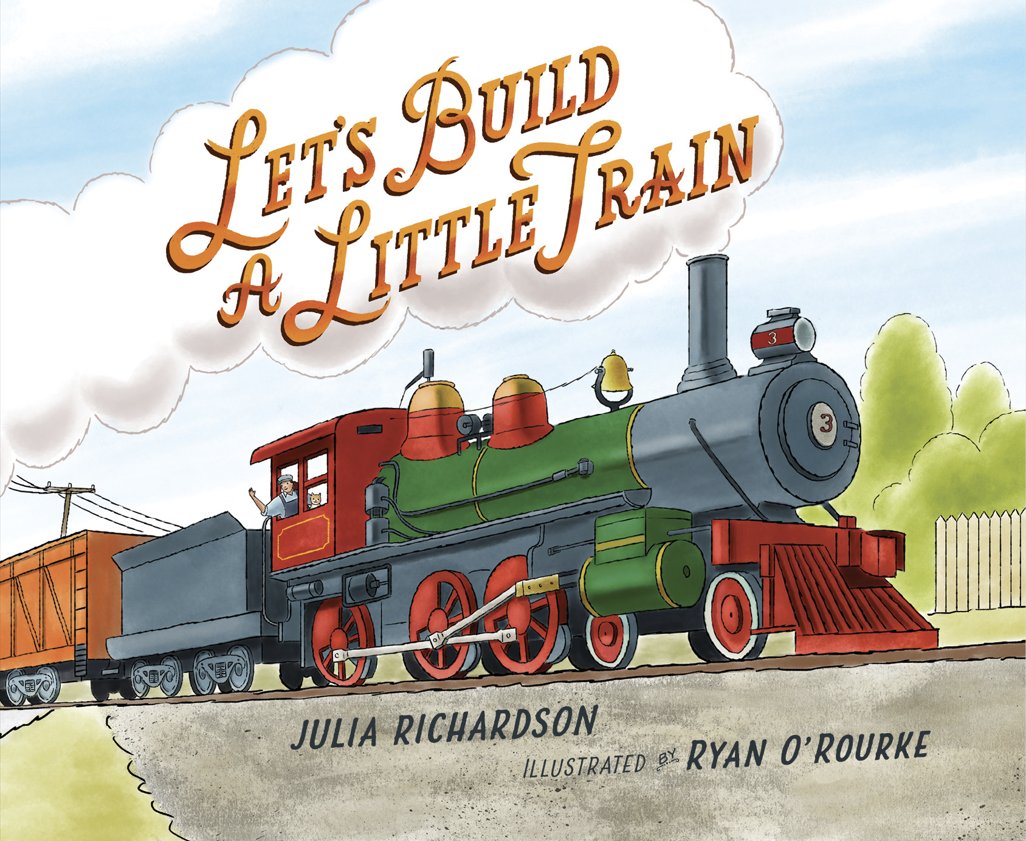 Choo Choo! 🚋 From the boiler to the coupling, build a little train along with an engineer and her workers. Order your copy of “Let’s Build a Little Train” by @JuliaRauthor and Ryan O’Rourke today! rb.gy/1vter8