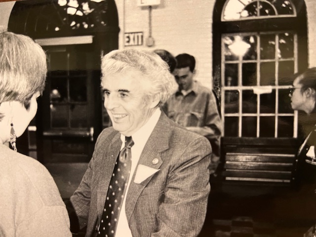 As we get closer to our 30th anniversary we'll share some images from the museum's opening. Here is Chester 'Chet' Kennedy, one of the founders of the museum, a public health champion who co-authored legislation to have health taught in public schools. #history #publichealth