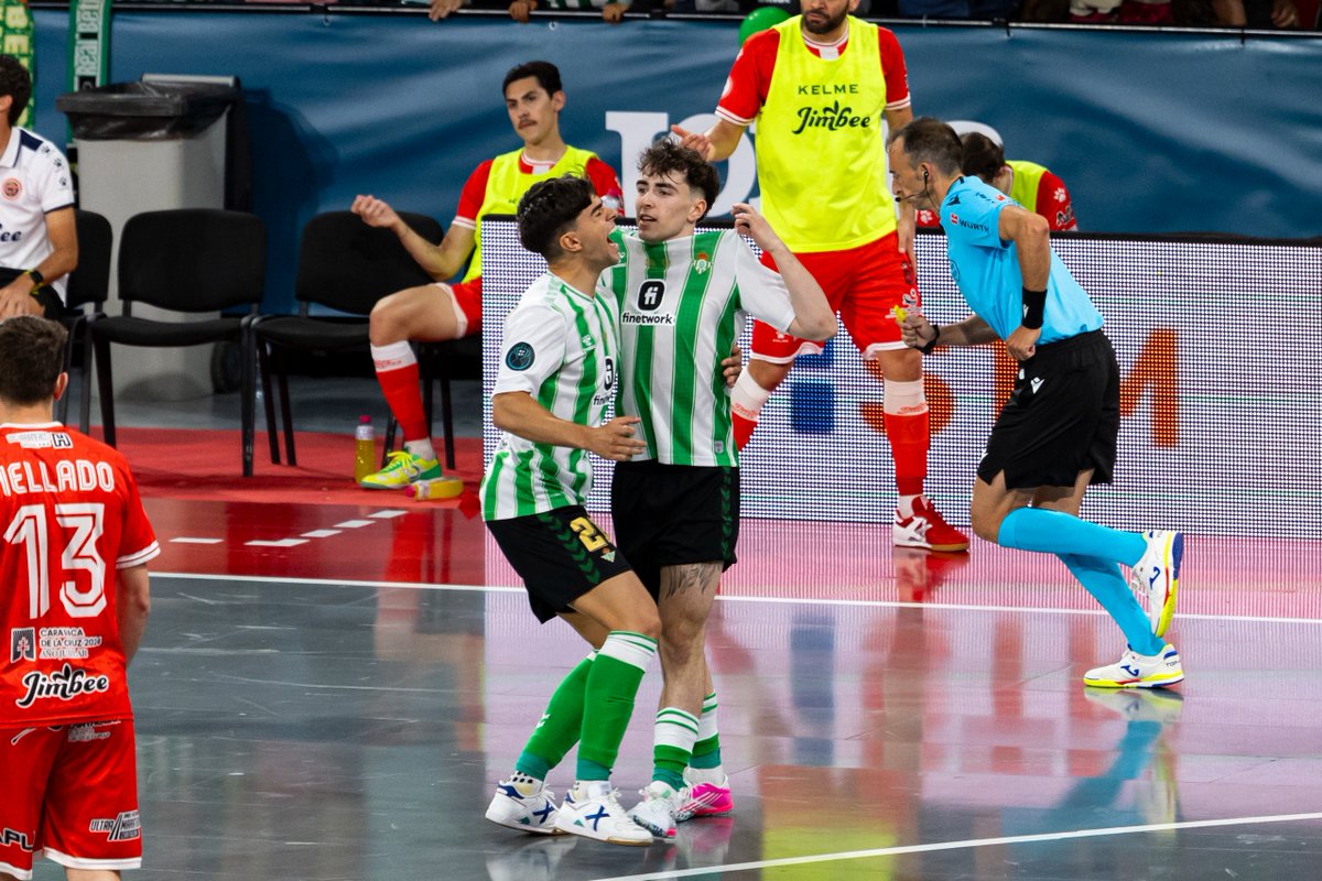 🔚 ¡¡𝗙𝗜𝗡𝗔𝗟!!

🎊 ¡ @RealBetisFS, 𝗖𝗔𝗠𝗣𝗘𝗢́𝗡 𝗗𝗘 𝗟𝗔 𝗖𝗢𝗣𝗔 𝗗𝗘𝗟 𝗥𝗘𝗬!

🆚 @RealBetisFS 3 (5)-(3) 3 <a href="/JimbeeCartagena/">Jimbee Cartagena Costa Cálida ❤️🤍</a>

✅✅✅✅✅  @RealBetisFS 
❌✅✅✅  <a href="/JimbeeCartagena/">Jimbee Cartagena Costa Cálida ❤️🤍</a> 

📺 <a href="/teledeporte/">Teledeporte</a>

#CopaDelReyFS