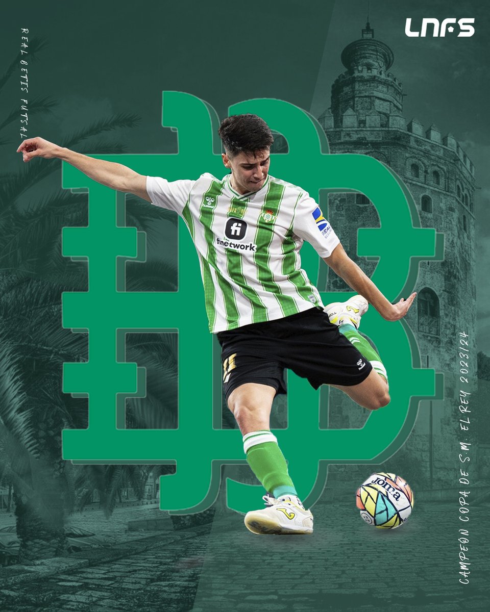 🏆👑 ¡𝗖𝗔𝗠𝗣𝗘𝗢𝗡𝗘𝗦!

💚🤍 @RealBetisFS hace historia y logra su primera Copa de S.M. El Rey

#LNFS #LigaFutsalProfesional