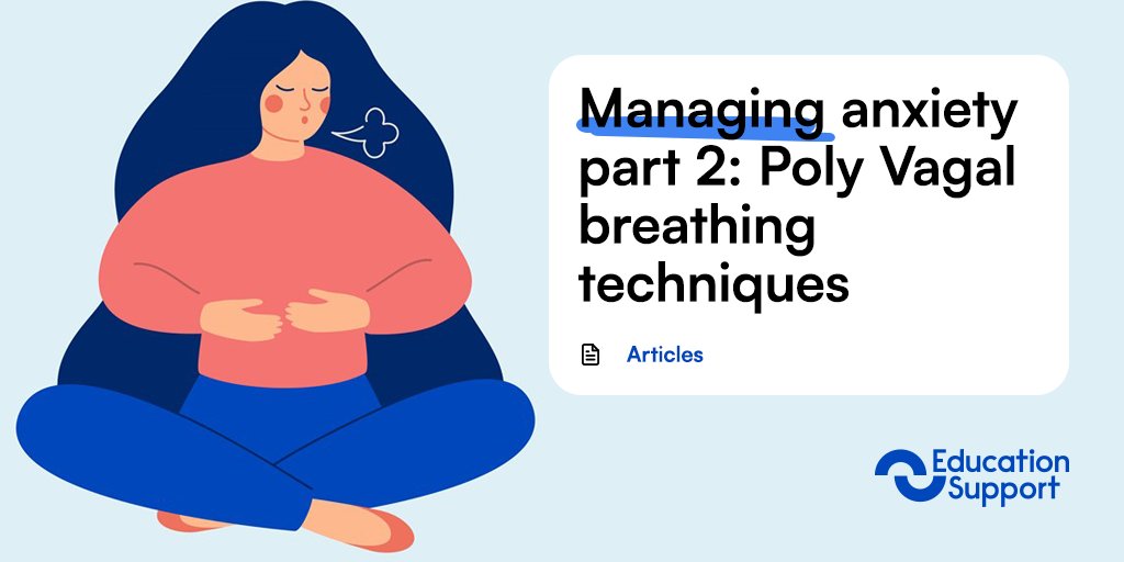 What really helps our Director of Communications and Public Affairs, Gemma Scotcher, with anxiety is Poly Vagal breathing techniques. Find out more in her blog: ow.ly/NyAg50RHVju #MentalHealthAwarenessWeek