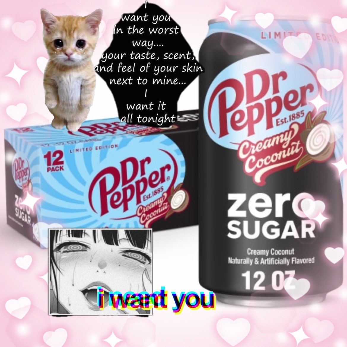 i want to try the new dr pepper so bad i made a crazed moodboard for it