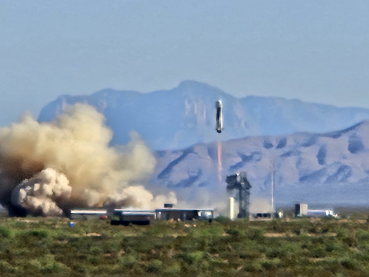 Congratulations to Blue Origin on their successful return to human spaceflight! New Shepard-25 safely completed its mission, carrying its great crew of Mason Angel, Sylvain Chiron, Ed Dwight, Ken Hess, Carol Schaller, and Gopi Thotakura above the Karman line into space.