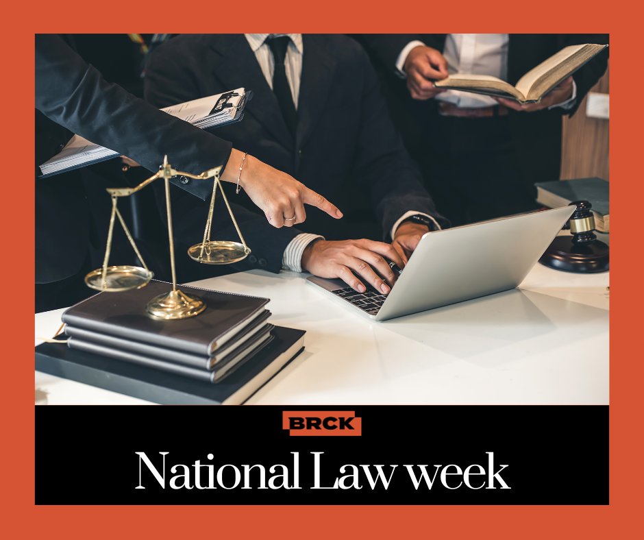 BRCKDefense's tweet image. Happy National Law Week! 🎉 

Let's celebrate the backbone of justice, honor legal professionals, and reflect on the power of law in shaping our society. 

Here's to defending rights, championing justice, and making a difference! ⚖️ 

#NationalLawWeek