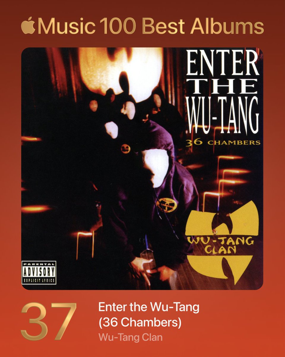 37. Enter the Wu-Tang (36 Chambers) - Wu-Tang Clan #100BestAlbums