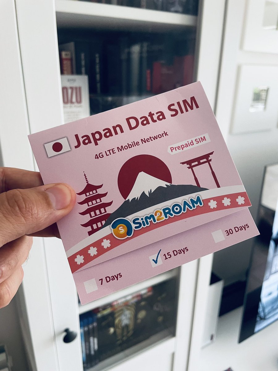 Petite question à mes gars sûrs: ma femme s’est pris cette #eSIM pour son iPhone12 pour notre voyage au #Japon (moi je pense utiliser Ubigi). Elle cherche un bon tuto activation/utilisation histoire de se rassurer. Auriez-vous un lien à partager car avant j’étais pro Pocket WIFI?
