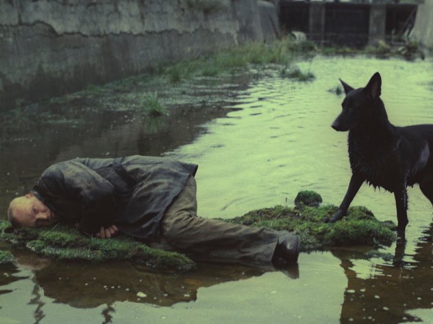 🎬 #OTD in 1980, Tarkovsky's #Stalker premiered. 💬 He once said: 'I prepared for this film all my life, & shot in 2 years”. ℹ️ Based on the Strugatsky brothers' 'Roadside Picnic', the plot unfolds in an exclusion zone, where supposedly a wish fulfilling room is located.