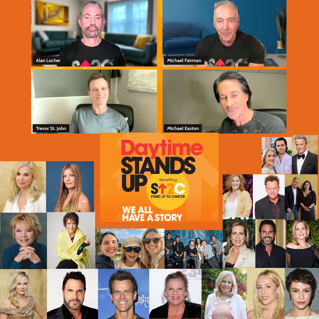 Thank U to the stars who were a part of 'Daytime Stands Up - a Benefit for @SU2C' The night was a beautiful, moving & at times, heartbreaking, coming together of hearts, minds & determination. Watch replay here bit.ly/3y8iOqw Bid on auction bit.ly/3UM4bko