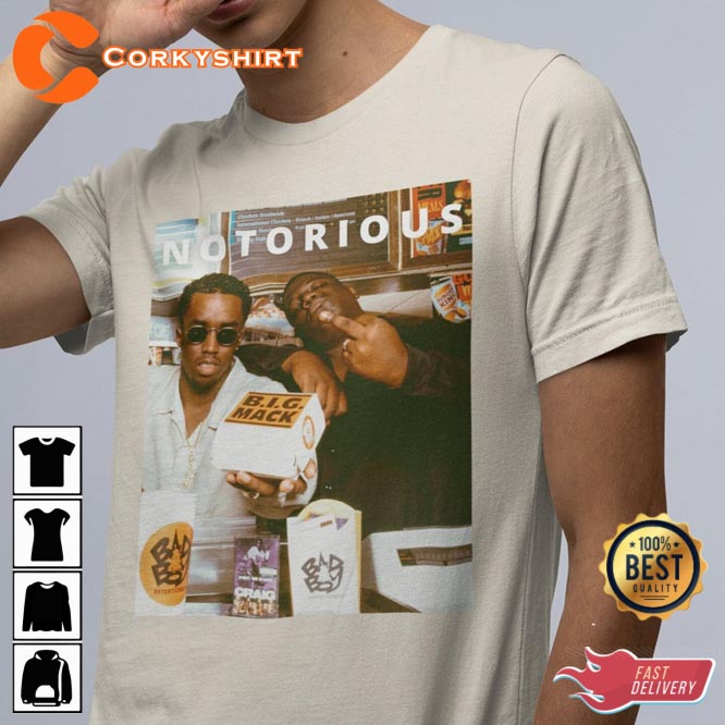 Biggie and Diddy Mackin Notorious BIG Diddy Rapper T-Shirt
corkyshirt.com/biggie-and-did…
#Music #Rapper #HipHop #Corkyshirt