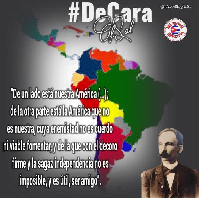 #MartiVive #CubaCoopera #CubaPorLaVida <a href="/cubacooperaven/">Brigada Médica Cubana en Venezuela</a> @CubaPorLaVida