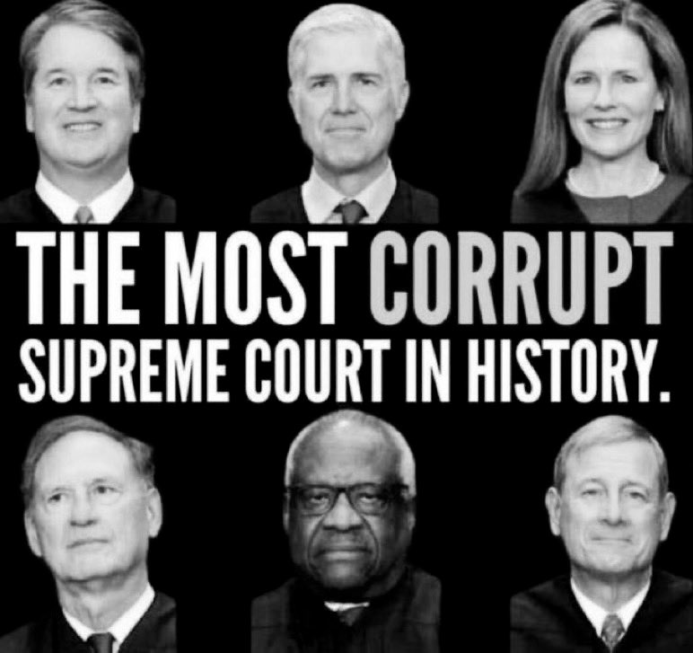 #DemsUnited #ProudBlueEditorials #Fresh For years reporters and Journalists didn’t investigate SCOTUS. SCOTUS sat on that high court honored and insular without any monitoring or ethics requirements. I admit - I didn’t question them either. I gave them deference. What
