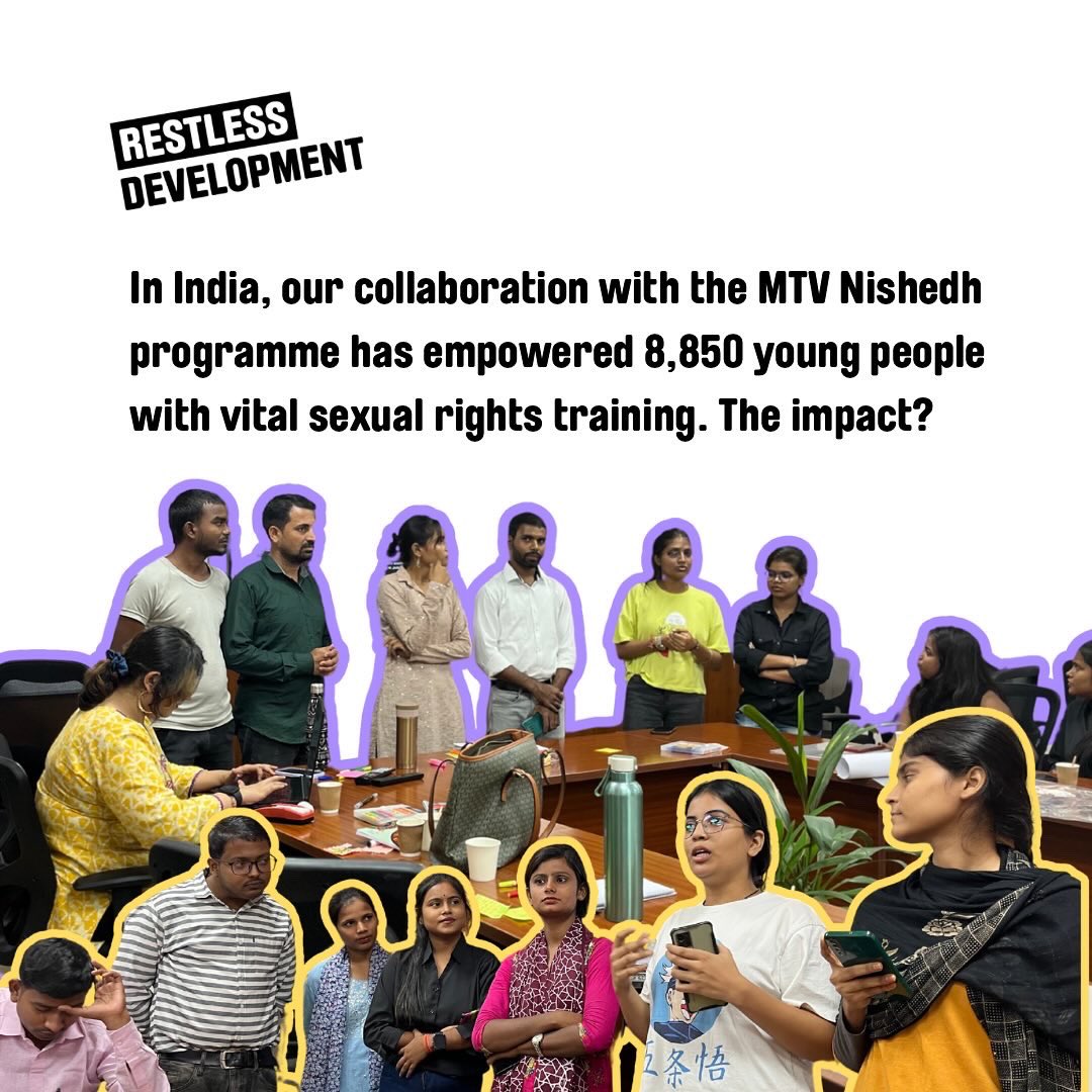 Restless Development India tweet media