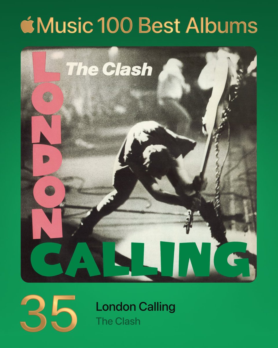 35. London Calling - The Clash #100BestAlbums