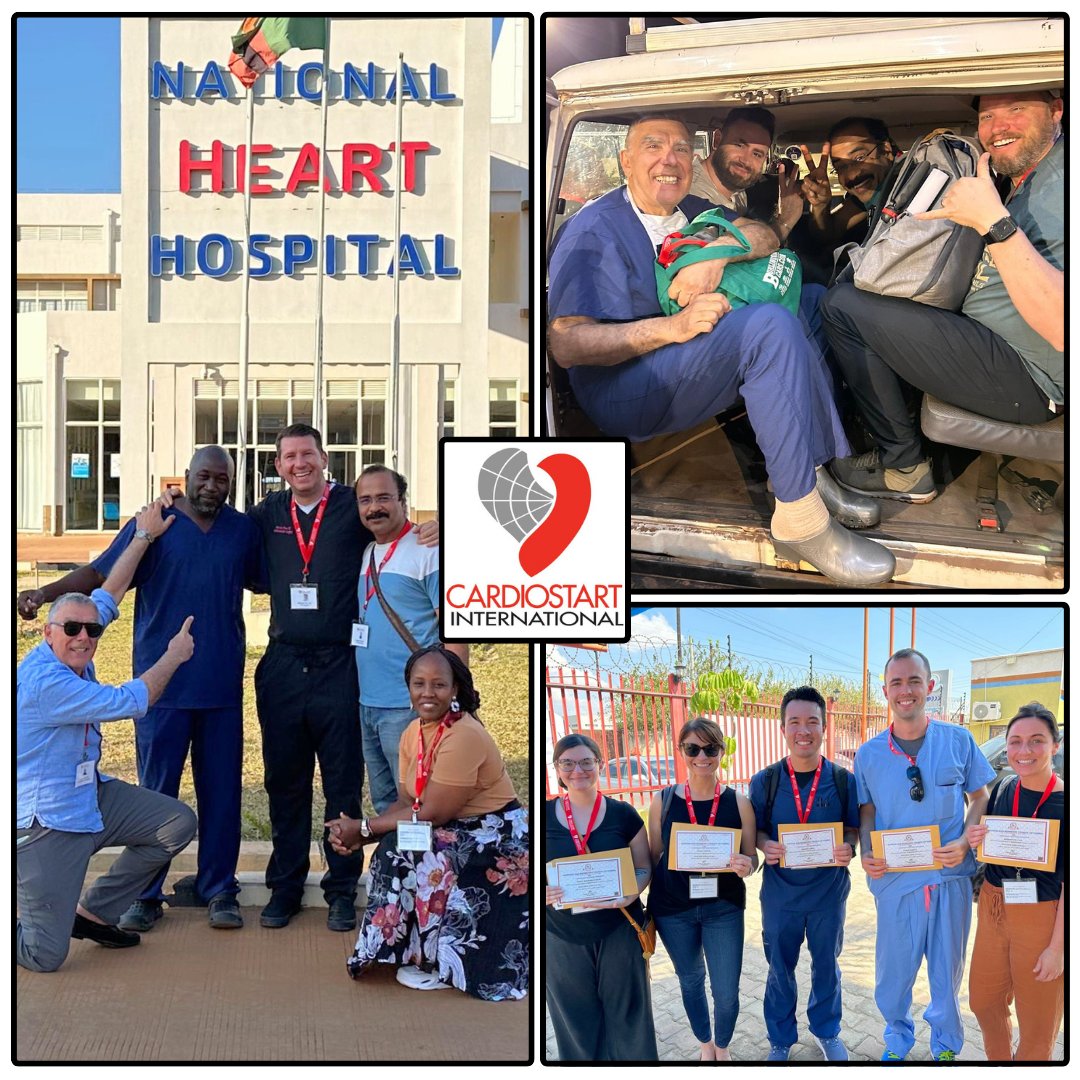 CardioStart International sends a HUGE thank you to all of our incredible volunteers for their stellar work during our maiden mission to Lusaka, Zambia!! @CardioStart International @edwardslifesciences