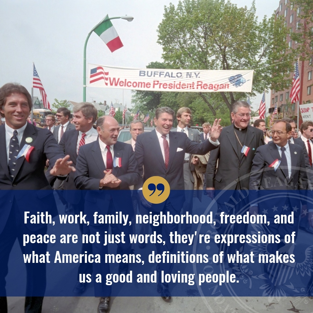 President Reagan believed that being an American person meant upholding the values of liberty, equality, and opportunity for all. 🇺🇸 #AmericanValues #RonaldReagan #ProudToBeAnAmerican