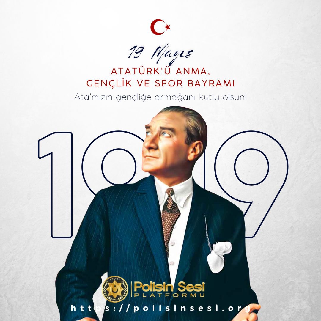 Bugün 19 mayıs.! Gazi Mustafa Kemal Atatürk'ün gençliğe hitabesinin o meşhur öğüdünü tekrar hatırlayalım... 'Ey Türk istikbalinin evlâdı! İşte, bu ahval ve şerâit içinde dahi, vazifen; Türk İstiklâl ve Cumhuriyetini kurtarmaktır! Muhtaç olduğun kudret, damarlarındaki asil