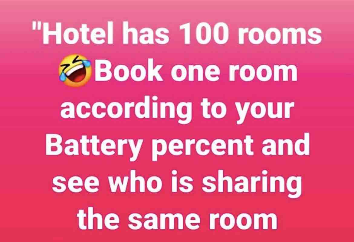 I'm in room 83. What’s your room number?