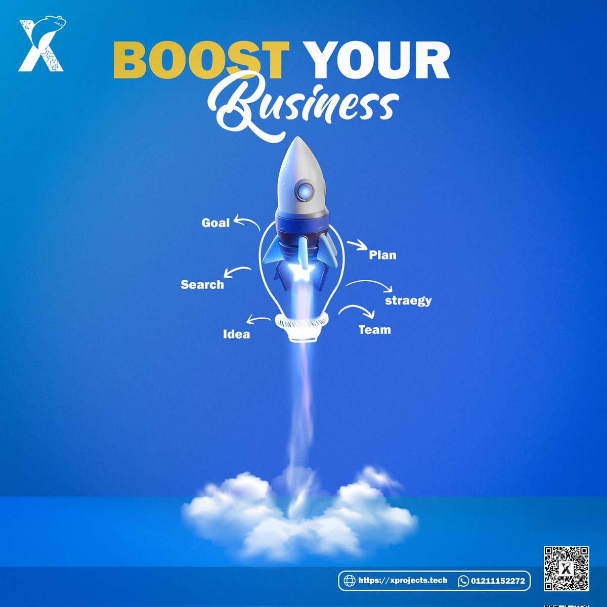 xprojects80's tweet image. 🚀📈 Boost Your Business with XProjects! 🌟💼

Ready to take your business to the next level? At XProjects, we&apos;ve got the tools, expertise, and passion to help you launch. From digital marketing to web development, #XProjects #BusinessBoost #SuccessTogether #unlockthedigitalworld
