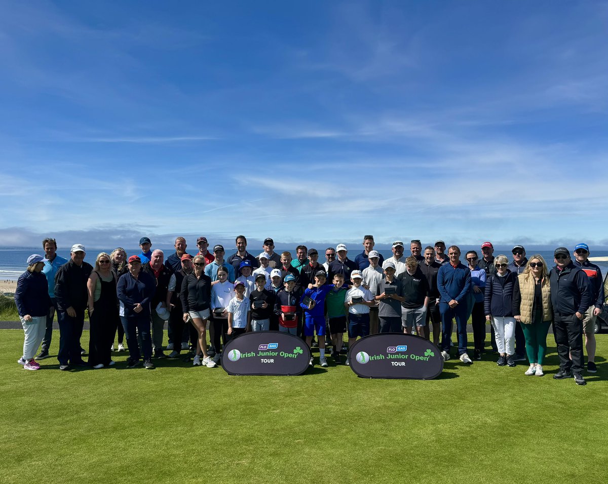 𝐓𝐨𝐮𝐫𝐧𝐚𝐦𝐞𝐧𝐭 𝐨𝐟 𝐂𝐡𝐚𝐦𝐩𝐢𝐨𝐧𝐬 🏆 Thanks to Portstewart Golf Club and all our sponsors for making todays 'Flogas Irish Junior Open Tournament of Champions' a magical experience for our juniors 🏌🏾‍♂️🏌🏼‍♀️