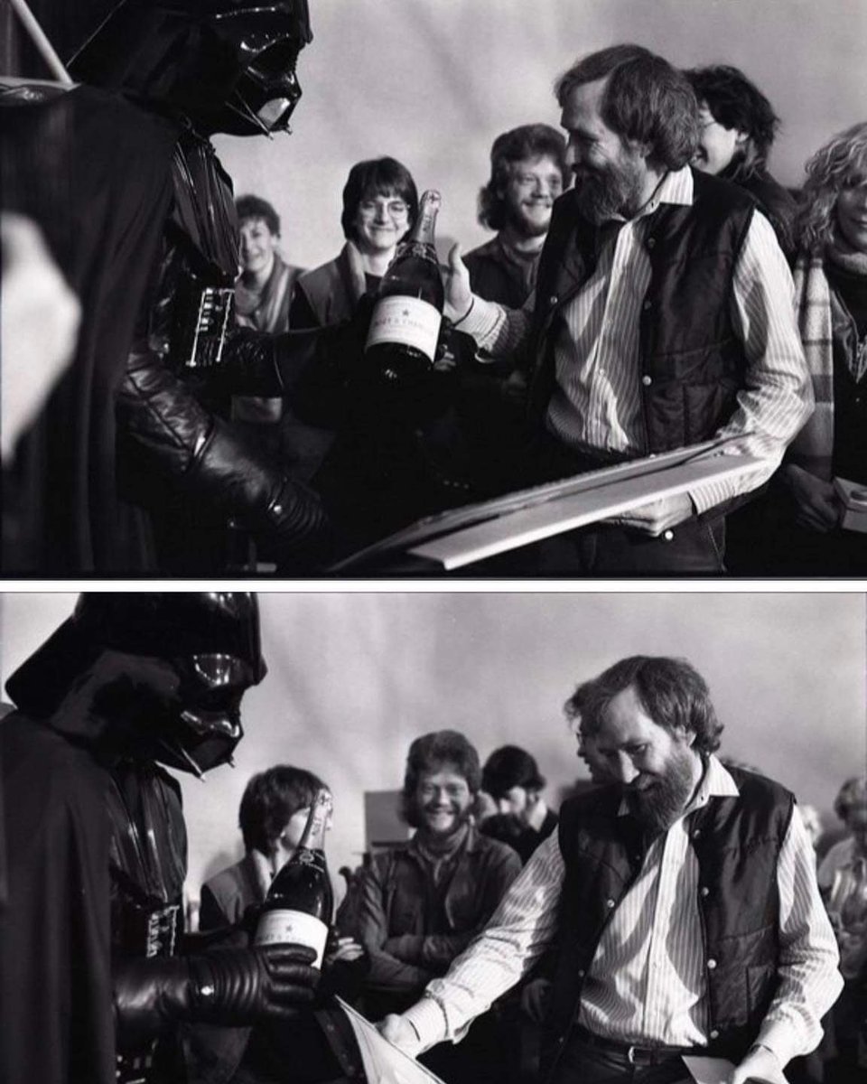 That time Jim Henson met Darth Vader dressed as Han Solo…….