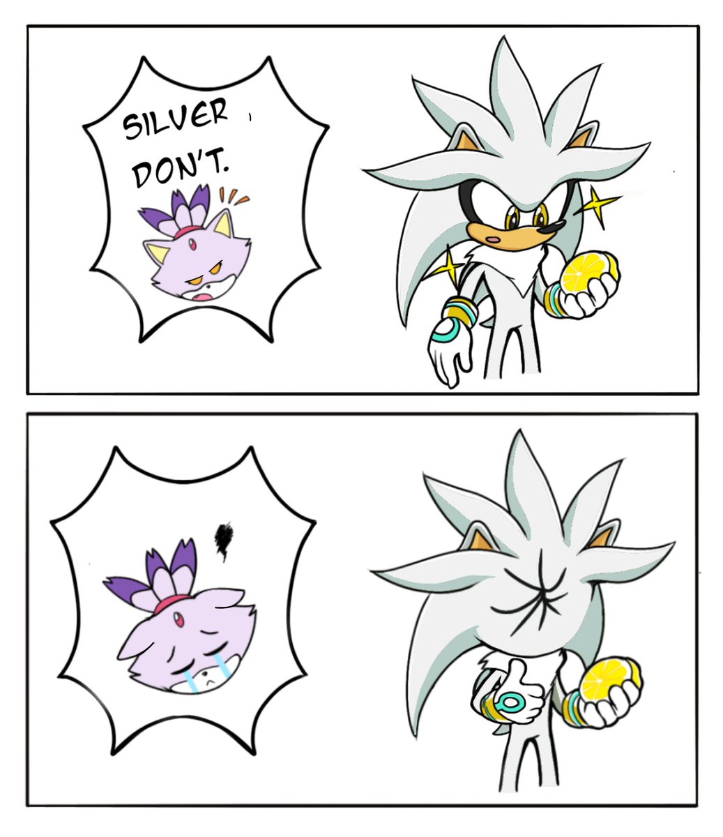 Lemon

#BlazeTheCat #SilverTheHedgehog