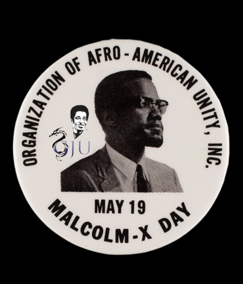 #malcolmxday 🐉 The GJU Collective wishes everyone a Happy Malcolm X Day. The Honorable El Hajj Malik El Shabazz would of turned 99 years old today. Long live Omowale Malcolm X! #GJU #Malcolmx #elhajjmalikshabazz #malcolmxbirthday #georgejackson #georgejacksonradio