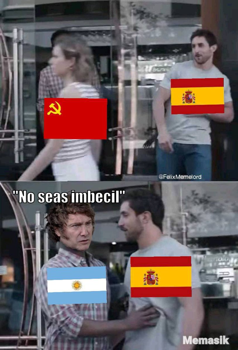 JAJAJAJAJ MILEI SALVANDO A ESPAÑA: