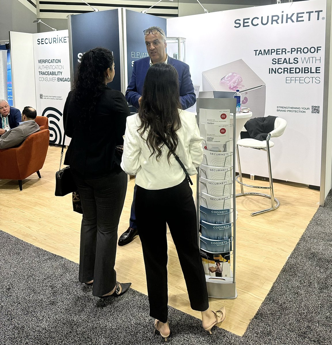 All smiles from Atlanta! :) 
Day 1 of the 2024 INTA Annual Meeting has officially begun! Stop by booth 755 and chat with one of Securikett’s security label experts!
#INTA2024 #Securitylabels #brandprotection #sustainablepackaging