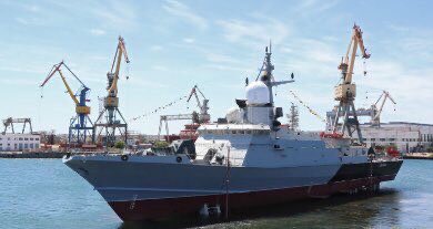 La Flotte Russe 🇷🇺de la Mer Noire perd de nouveau un navire, la corvette (karakourt Class) projet 22800 Tsiklon” a été coulée par les forces Ukrainiennes 🇺🇦 à l’aide d’ATACMS dans le port de Sébastopol 👊🏻