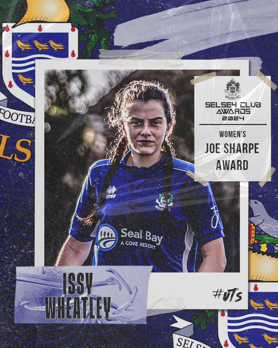 The Joe Sharpe Award is in memory of Joe who was working with the previous DS when the side was over at Chichester, who sadly passed away. It is awarded to a young player who has excelled within the club for that season. Issy Wheatley fully deserving! 📸 & 🖼 @McGuffin_Media