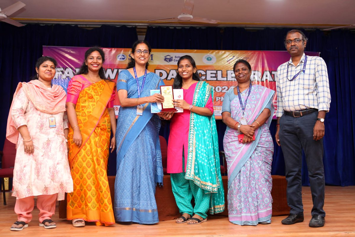 SoC_SRMIST's tweet image. Farewell Day Wishes to the Batch of 2020-2024.  Department of Computational Intelligence, School of Computing, SRMIST. Date: 16.5.2024. Congratulations on your achievements! #cintel #srmist #schoolofcomputing #farewell
