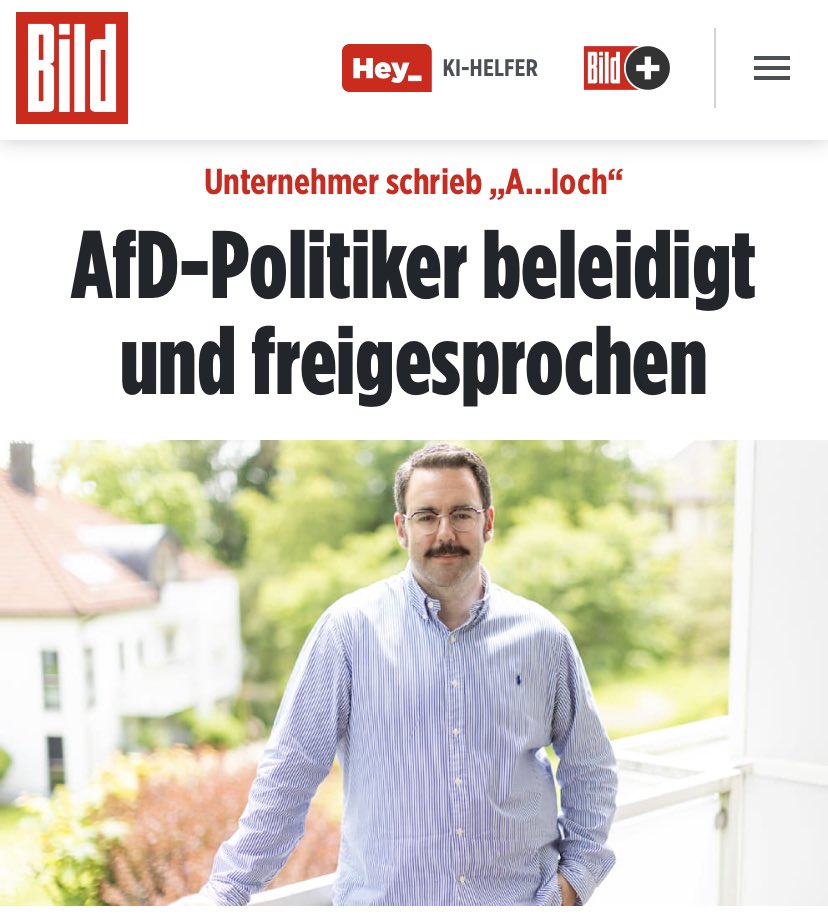 Solange es gegen die AfD ist, ist offenbar alles erlaubt. #Doppelmoral