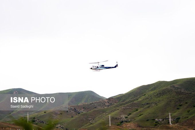 BREAKING: Last photo of helicopter carrying Iran president Raisi before it crashed.

#Iran #Azerbaijan