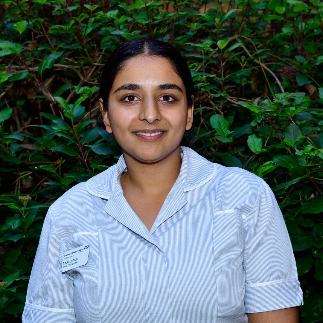 “I work to support patients throughout their cancer journey, working to ensure that they receive the best care during their time with us. I also work to support colleagues in delivering the right treatments.” Layla Valera, Senior Radiographer #BehindTheMasks