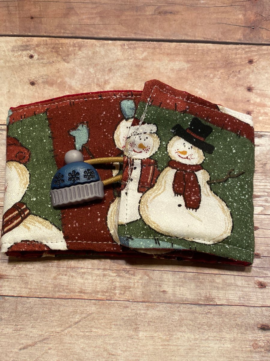 Snowman Fabric coffee cozy, coffee sleeve, Father’s Day gifts, fabric cup sleeve, gift ideas, hot or cold coffee cozies tuppu.net/4bfd9bff #FathersDay #giftsunder10 #July4th #MothersDay #Handmadegifts #GiftsforMom #KingdomWorkshop #GiftsUnder10