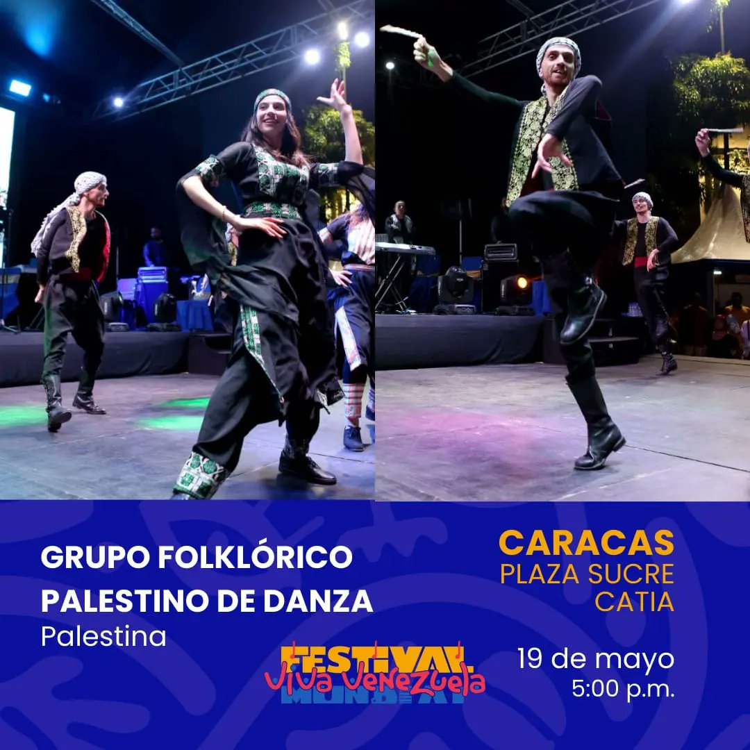 HOY #19mayo

¡Gran Cierre!

#FestivalMundialVivaVenezuela

... el encuentro  cultural,  más grande de Latinoamérica.

🇻🇪

¡No te lo puedes perder!

.
.
.

#concierto
#culturaenmoviento
#Festival
#tradiciones
#VivaVenezuela