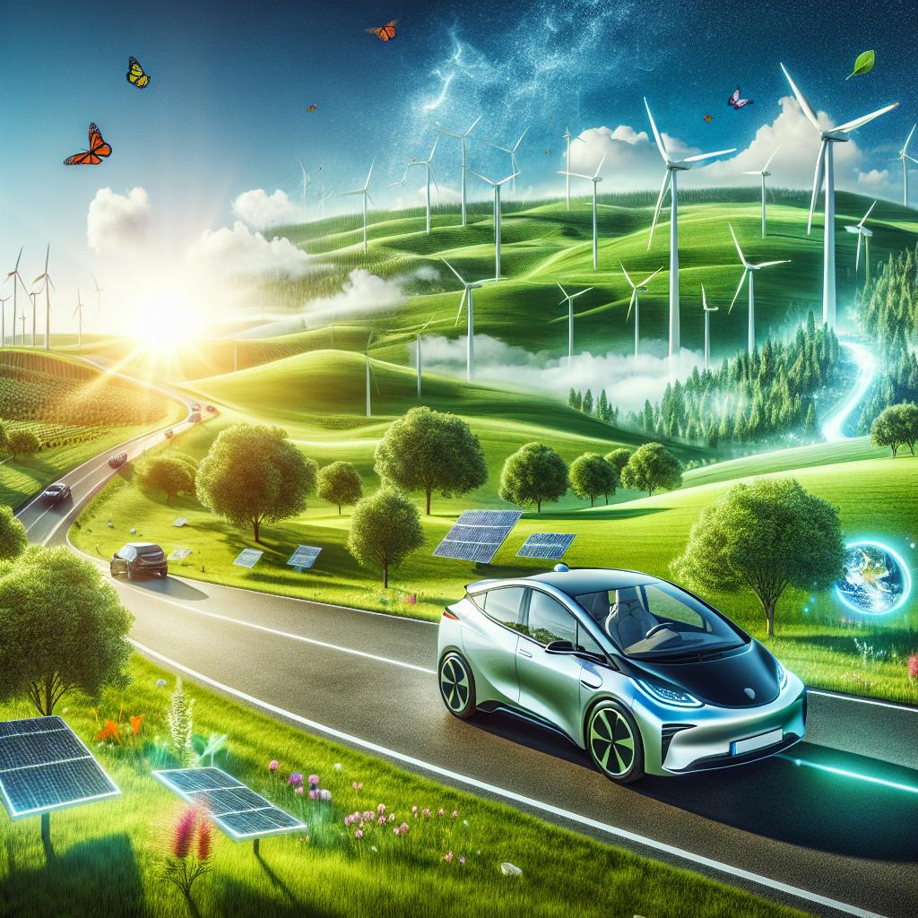 Electric vehicles (EVs) emit up to 50% less CO2 compared to conventional cars over their lifetime! By choosing EVs, we're driving towards a greener future. 🌍🔋 #SustainableTransport #ClimateAction #GreenEnergy #ElectricVehicles #EVs #CleanTech #GoGreen 💚
