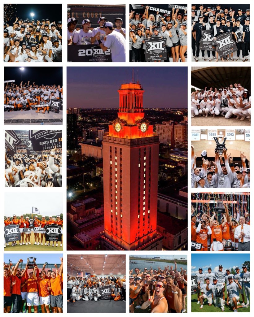 RT if your school has won 15 Conference Championships this athletic season!

#ThisIsTexas #HookEm 🤘🏽